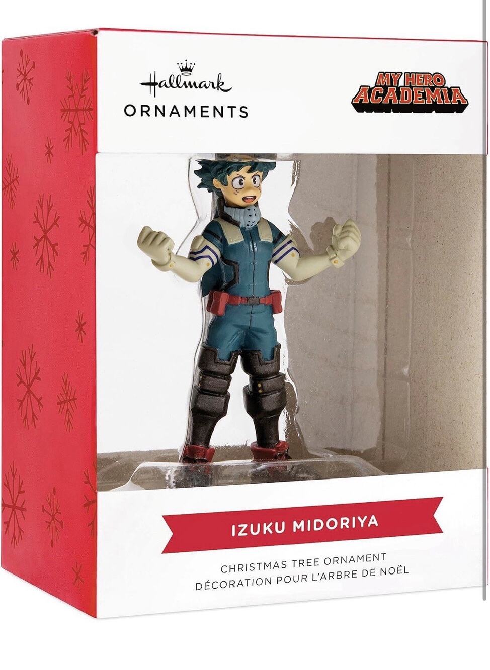 Hallmark My Hero Academia Izuku Midoriya Hanging Christmas Ornament